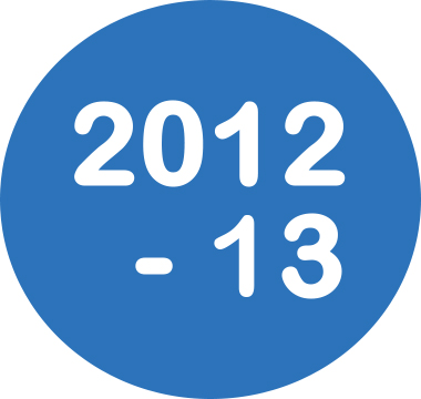 Icon reading 2012-2013 Academic Calendar