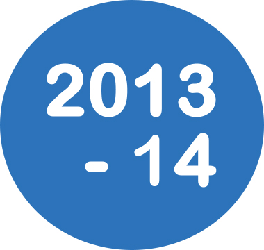 Icon reading 2013-2014 Academic Calendar