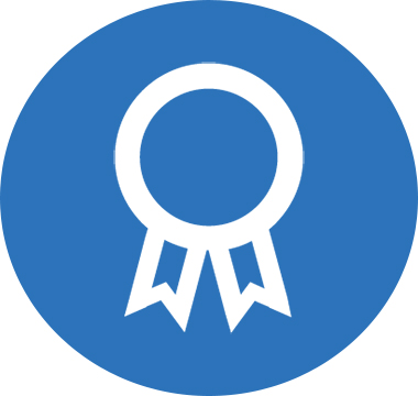 Icon image of an award badge