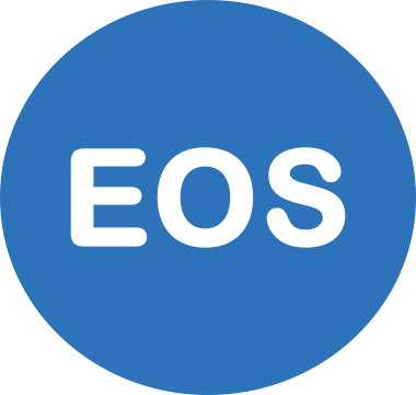 Icon image that reads EOS